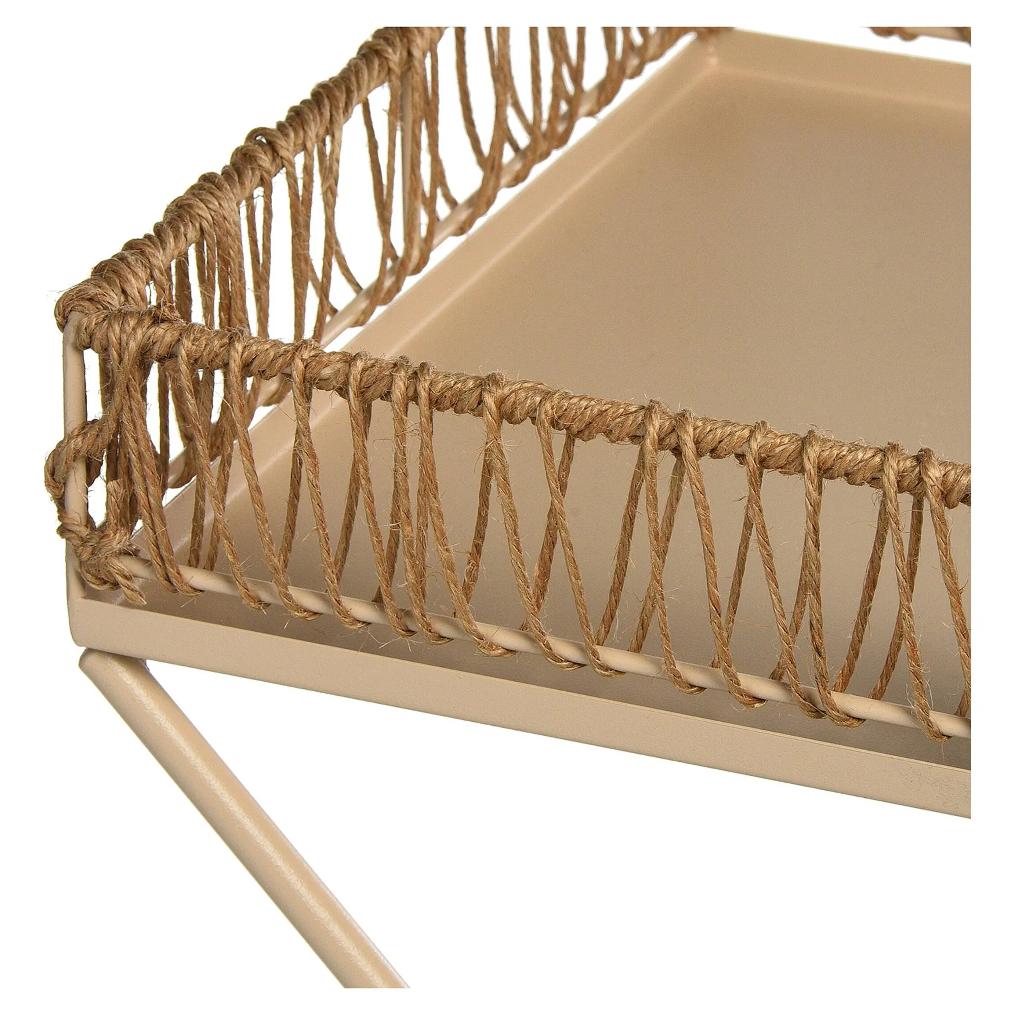 Discount Table D'Appoint A Plateaux Raffia Tables D'Appoint & Tables Basses