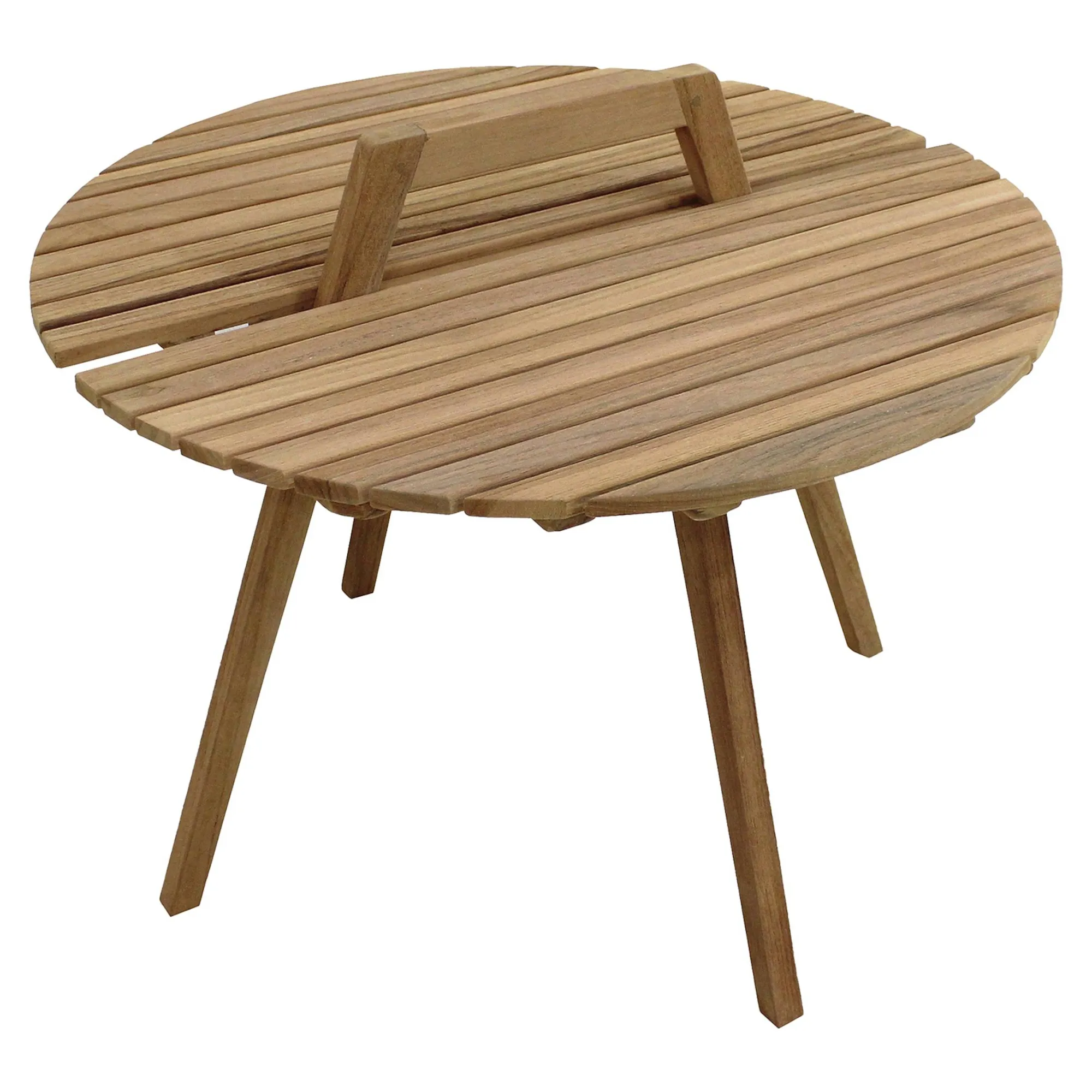 Best Table D'Appoint D'Exterieur Alica En Teck Meubles De Jardin & De Balcon