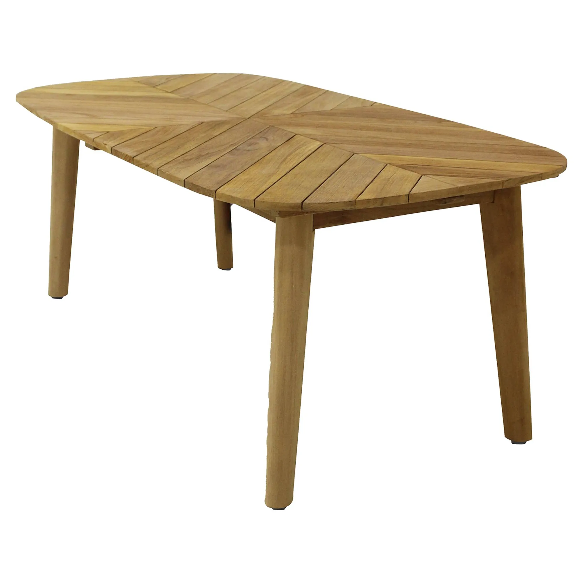 New Table De Salon D'Exterieur Jil En Teck Meubles De Jardin & De Balcon