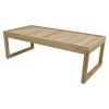 Outlet Table Lounge D'Exterieur Jan En Teck Meubles De Jardin & De Balcon