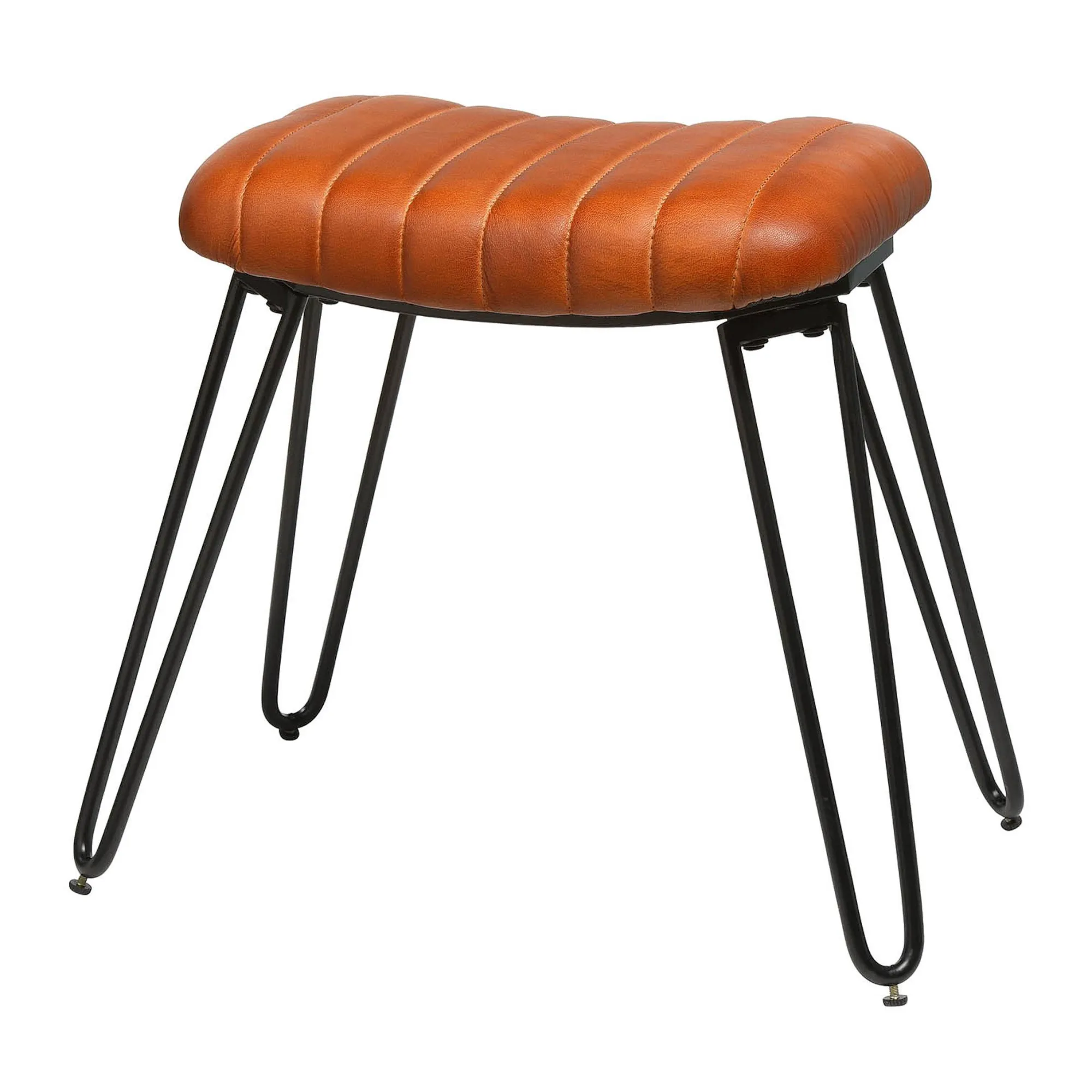 Hot Tabouret En Cuir Vitus Poufs & Tabourets