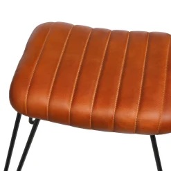 Hot Tabouret En Cuir Vitus Poufs & Tabourets