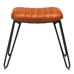 Hot Tabouret En Cuir Vitus Poufs & Tabourets