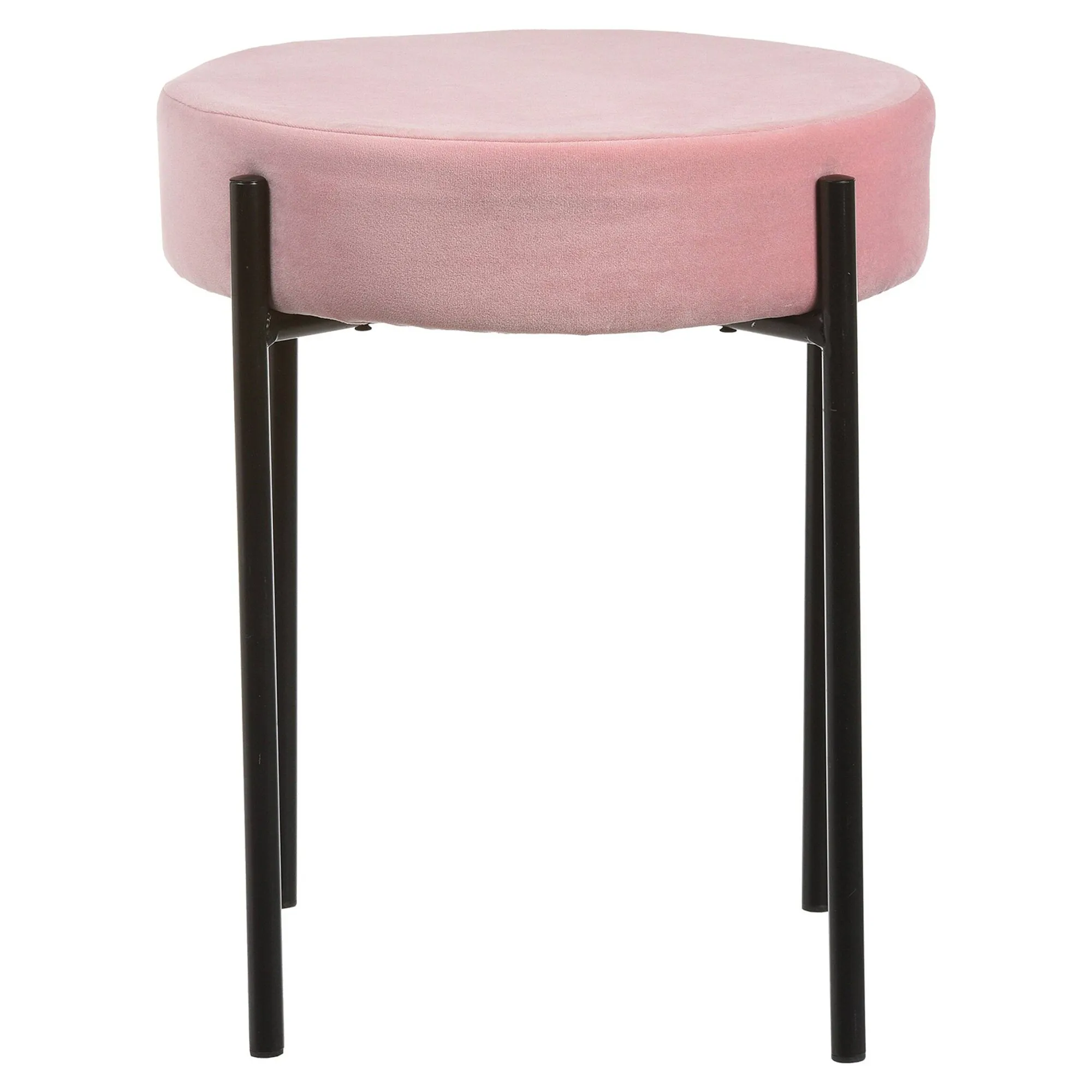 Store Tabouret En Velours Ilka Poufs & Tabourets