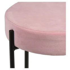 Store Tabouret En Velours Ilka Poufs & Tabourets