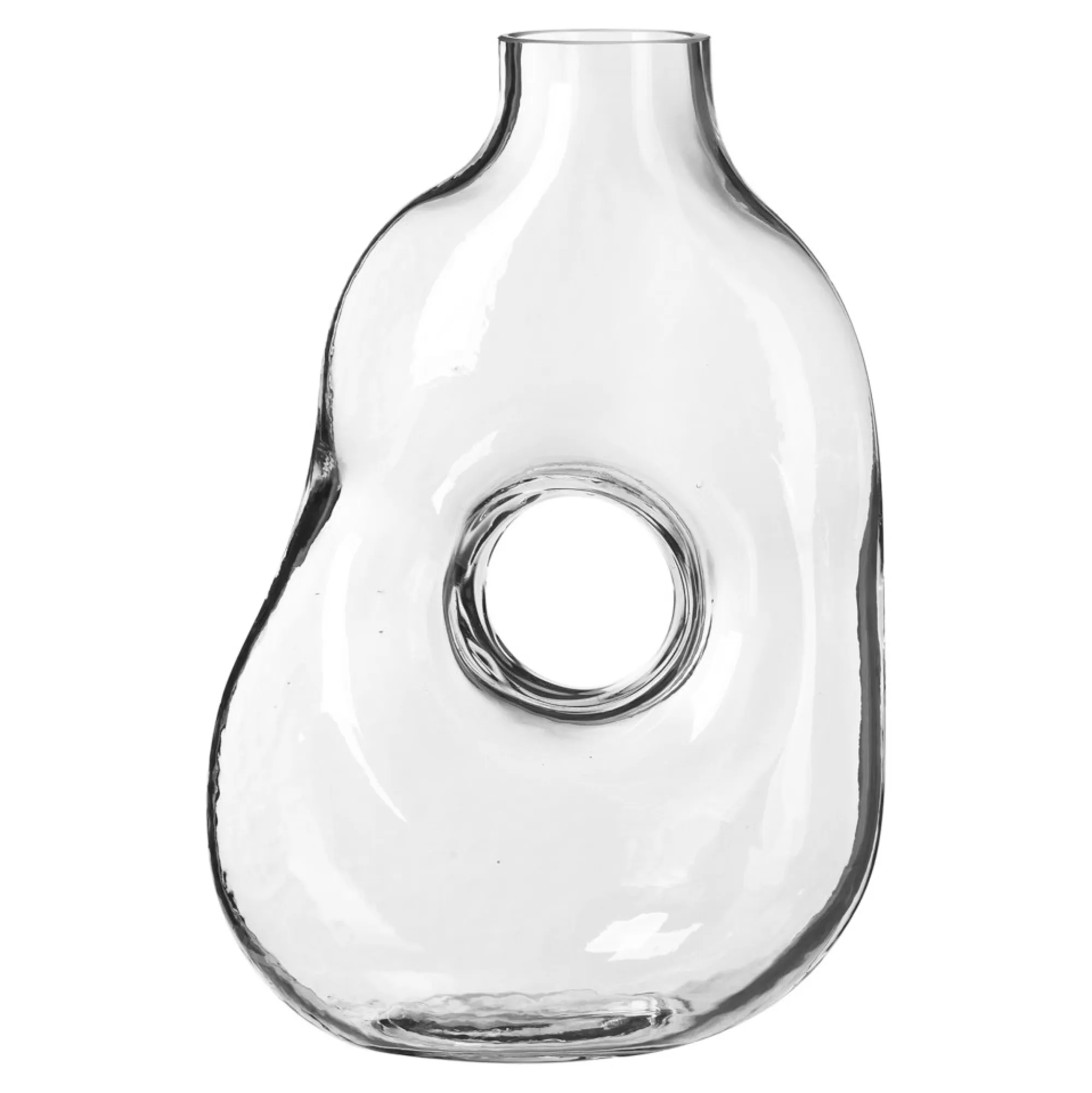Fashion Vase Hole Glass Ca.18X10,5X26C Vases